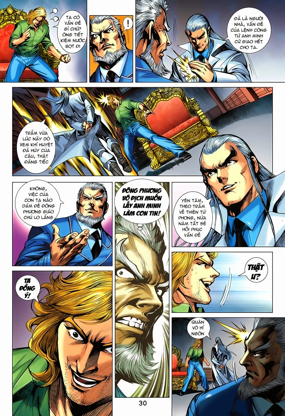 Truyện Tranh Tân Tác Long Hổ Môn trang 4