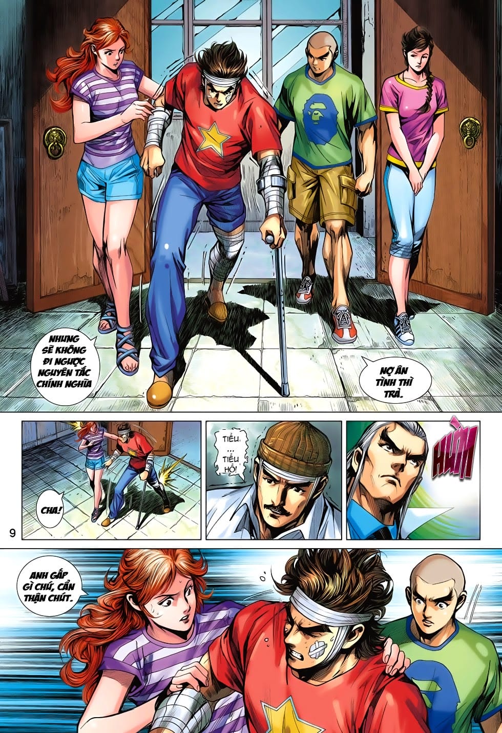 Truyện Tranh Tân Tác Long Hổ Môn trang 4