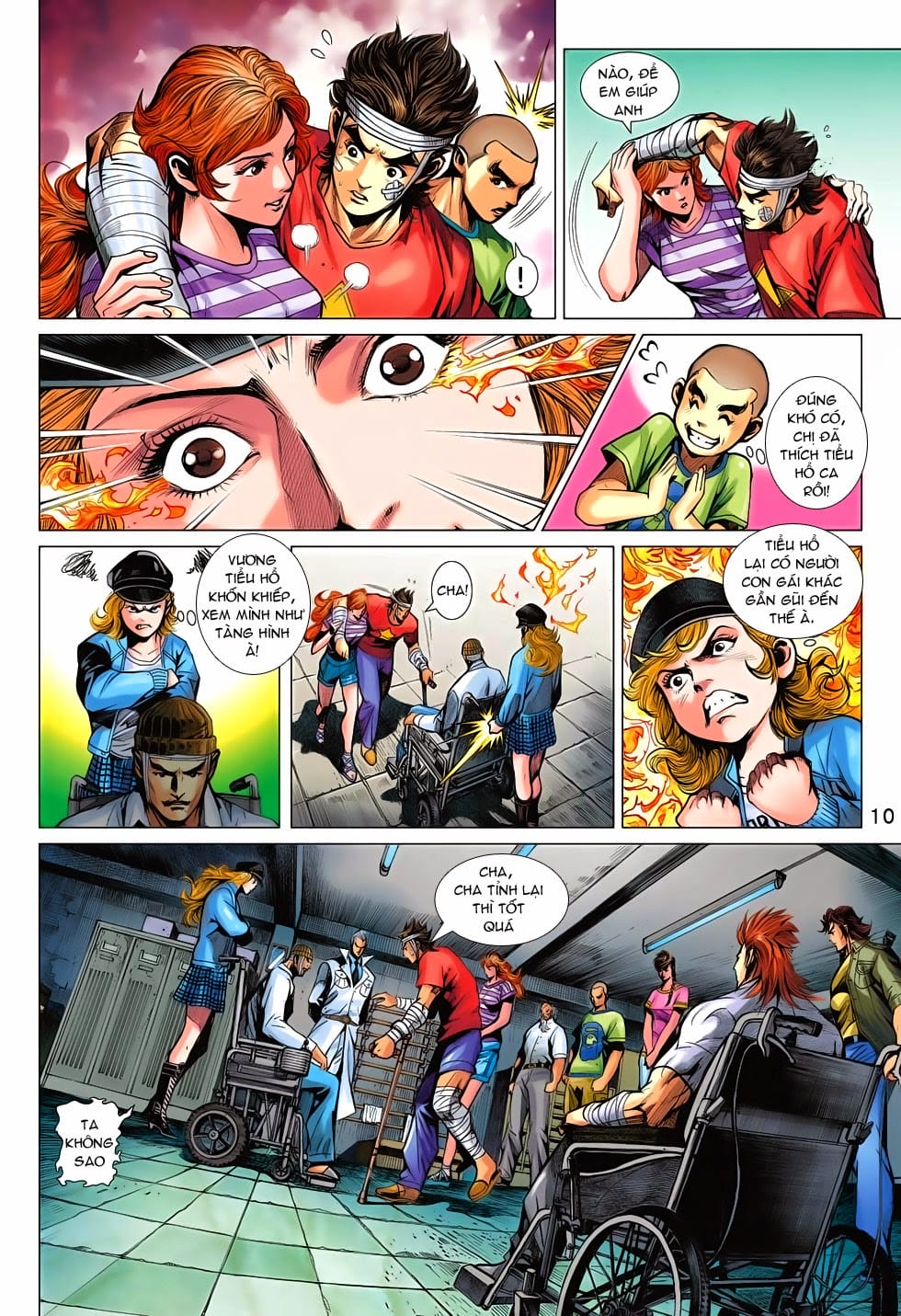 Truyện Tranh Tân Tác Long Hổ Môn trang 4