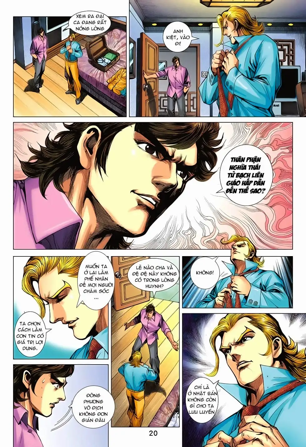 Truyện Tranh Tân Tác Long Hổ Môn trang 4