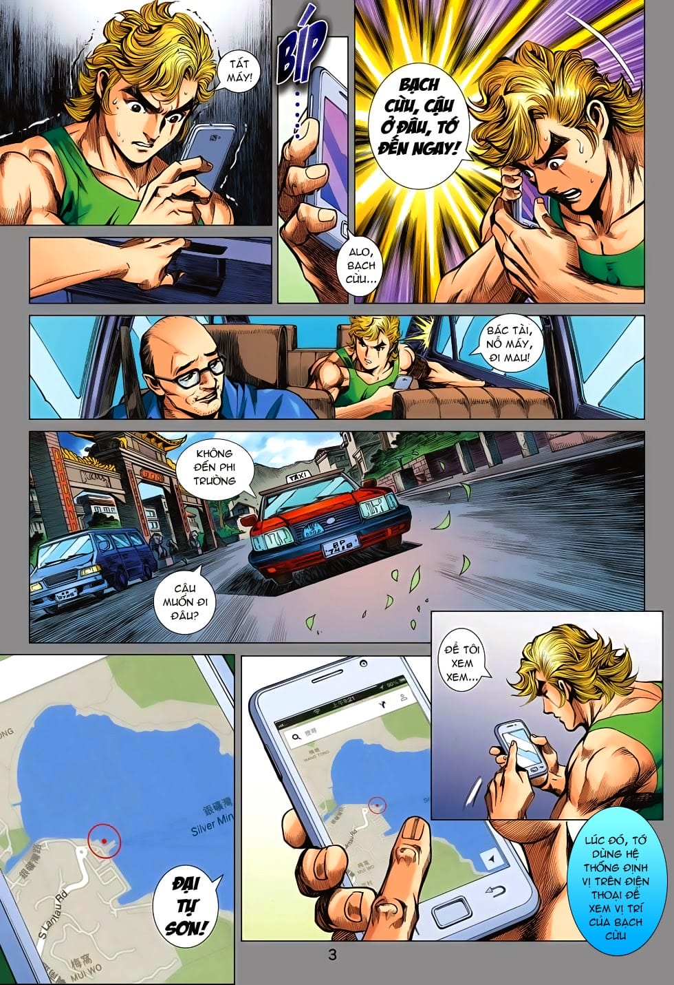 Truyện Tranh Tân Tác Long Hổ Môn trang 4