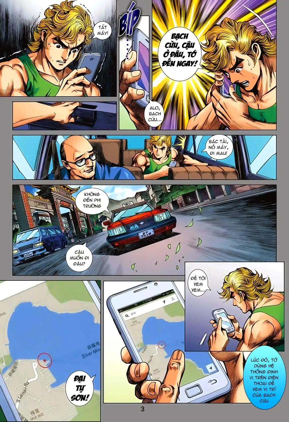 Truyện Tranh Tân Tác Long Hổ Môn trang 4