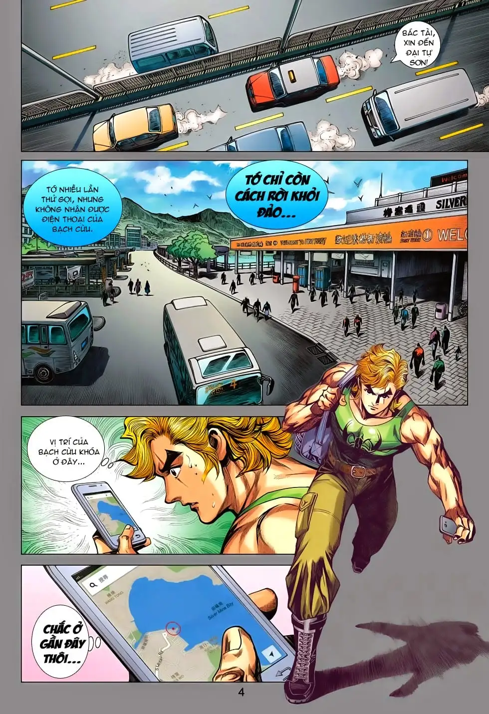 Truyện Tranh Tân Tác Long Hổ Môn trang 4