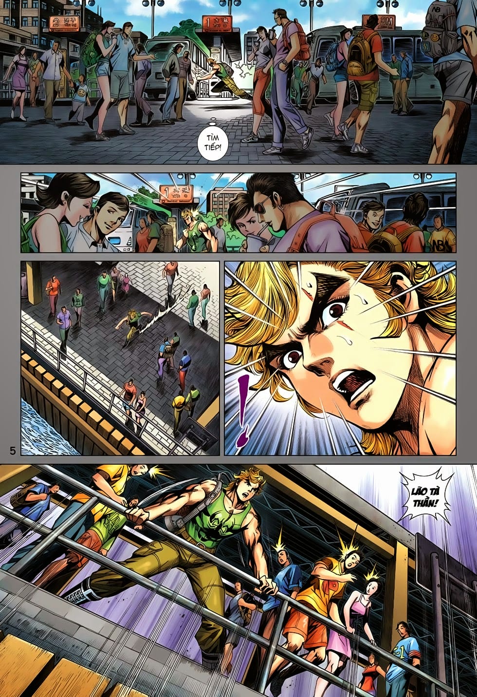 Truyện Tranh Tân Tác Long Hổ Môn trang 4