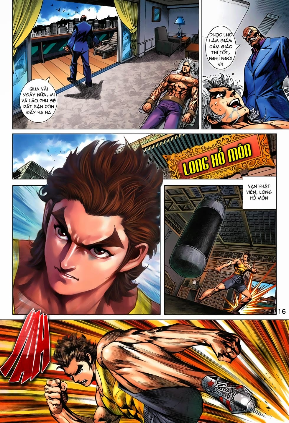 Truyện Tranh Tân Tác Long Hổ Môn trang 4