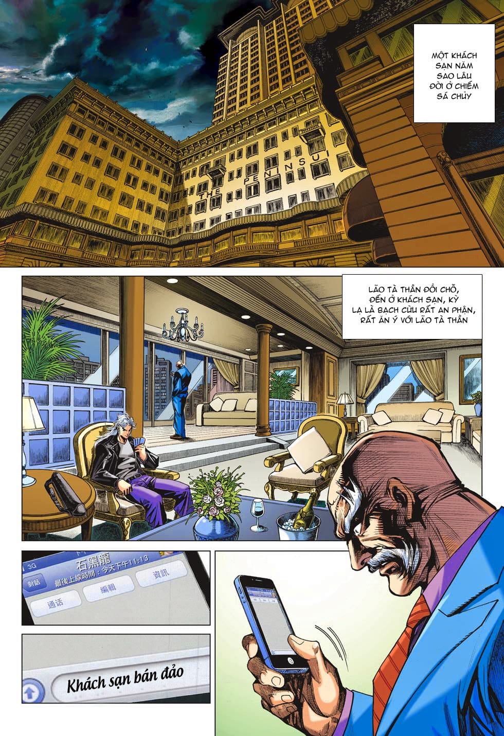 Truyện Tranh Tân Tác Long Hổ Môn trang 4