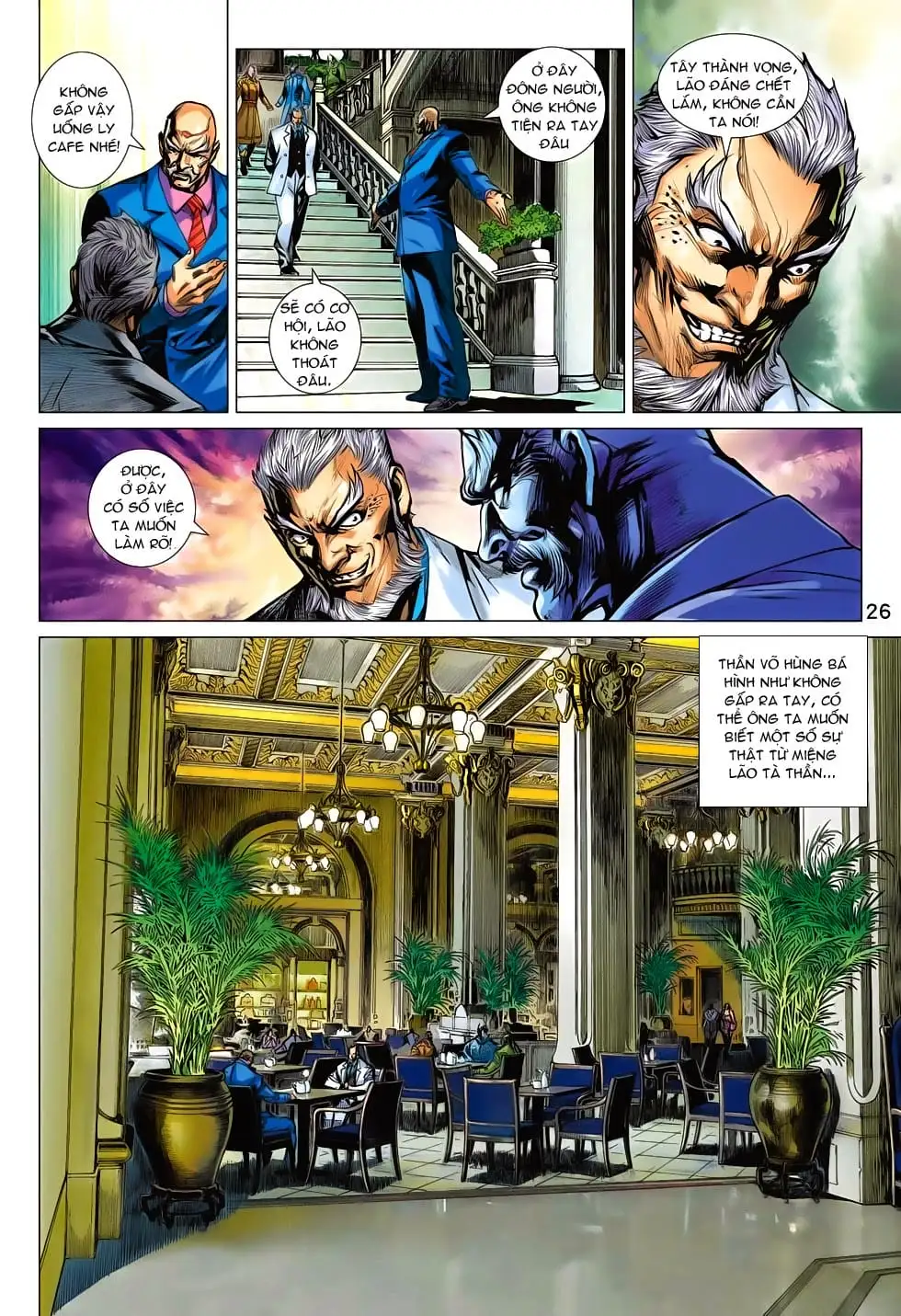 Truyện Tranh Tân Tác Long Hổ Môn trang 4