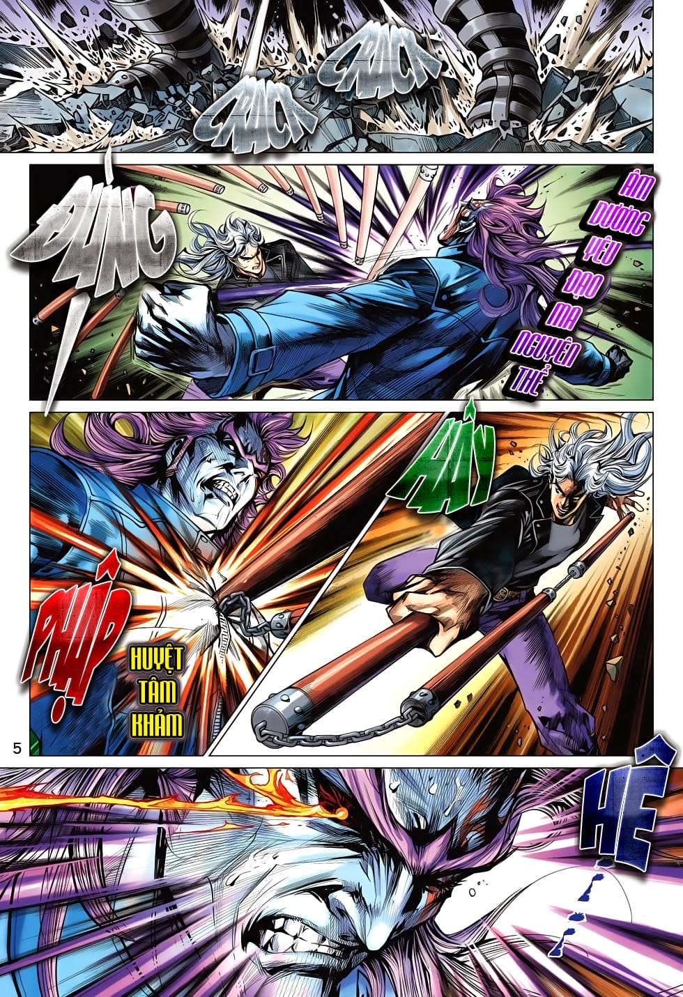 Truyện Tranh Tân Tác Long Hổ Môn trang 4