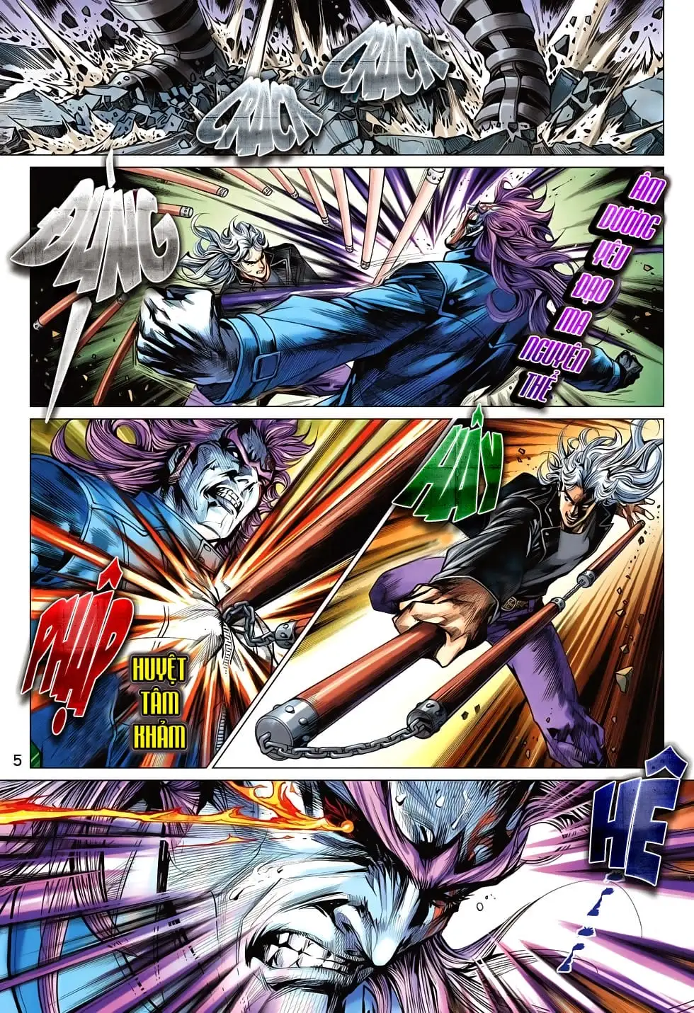 Truyện Tranh Tân Tác Long Hổ Môn trang 4