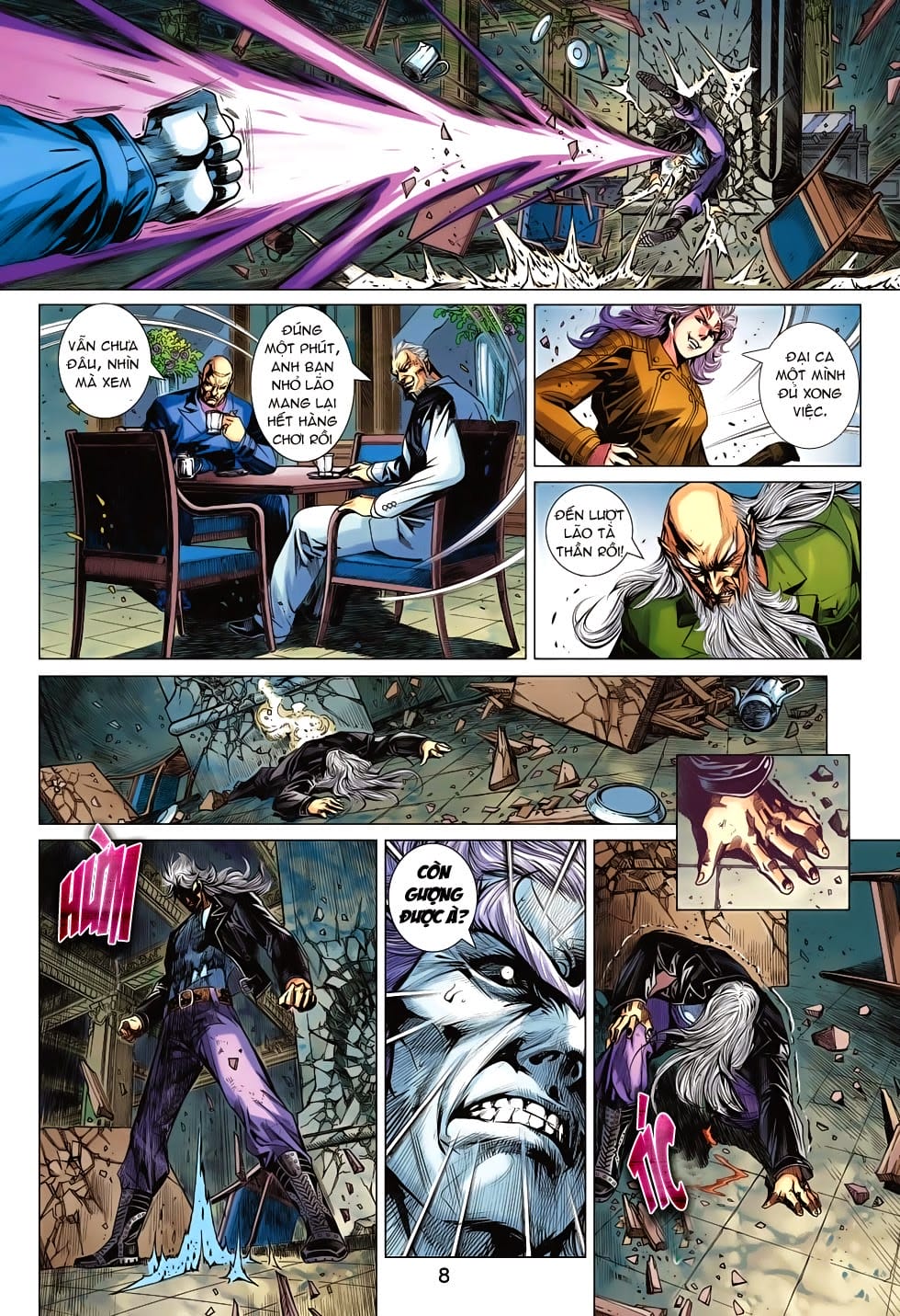 Truyện Tranh Tân Tác Long Hổ Môn trang 4