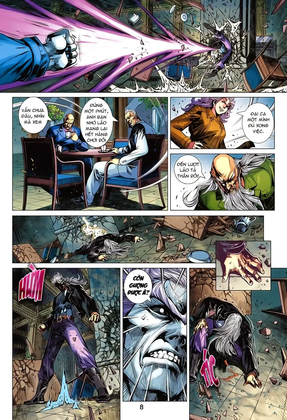 Truyện Tranh Tân Tác Long Hổ Môn trang 4