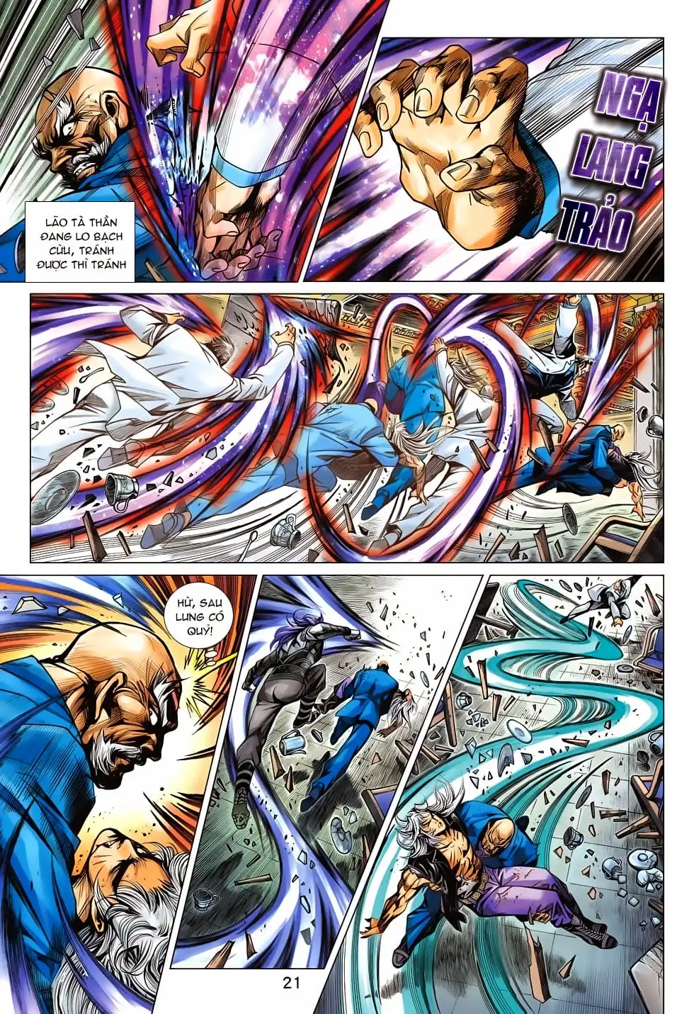 Truyện Tranh Tân Tác Long Hổ Môn trang 4
