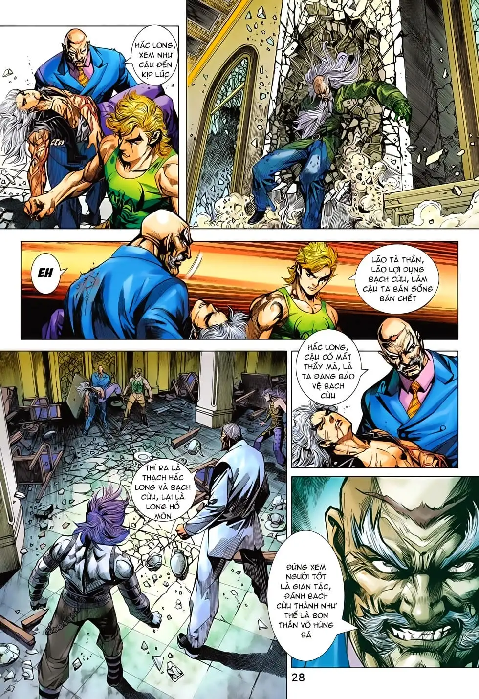 Truyện Tranh Tân Tác Long Hổ Môn trang 4