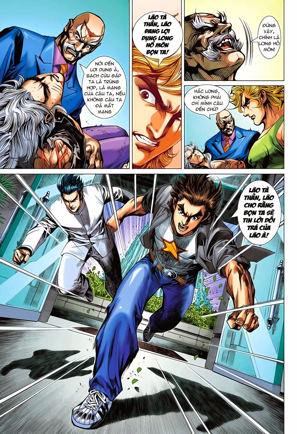 Truyện Tranh Tân Tác Long Hổ Môn trang 4