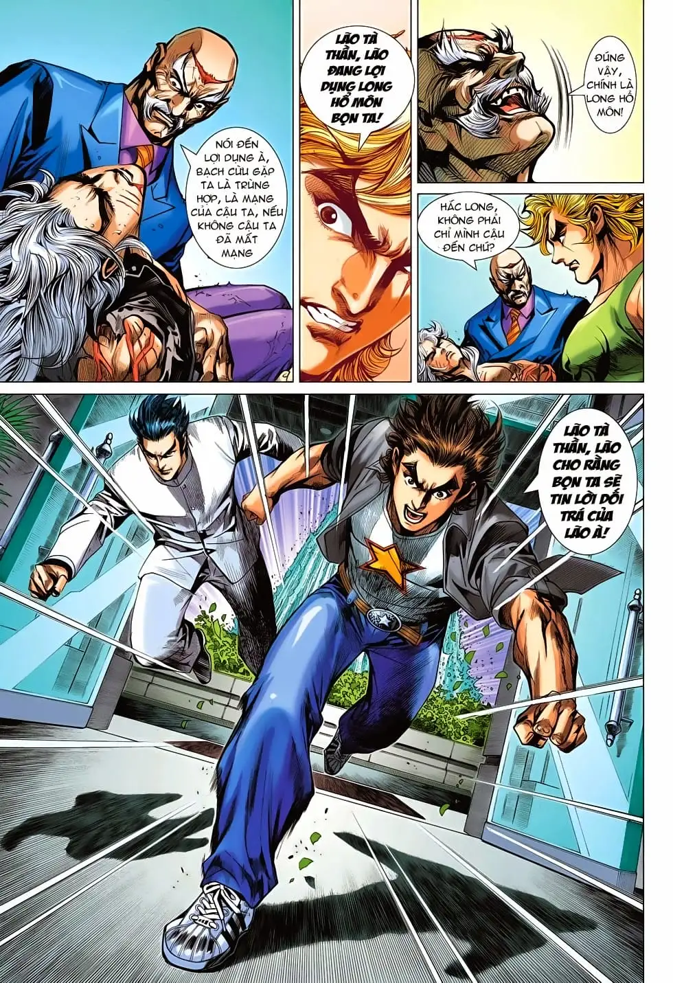 Truyện Tranh Tân Tác Long Hổ Môn trang 4