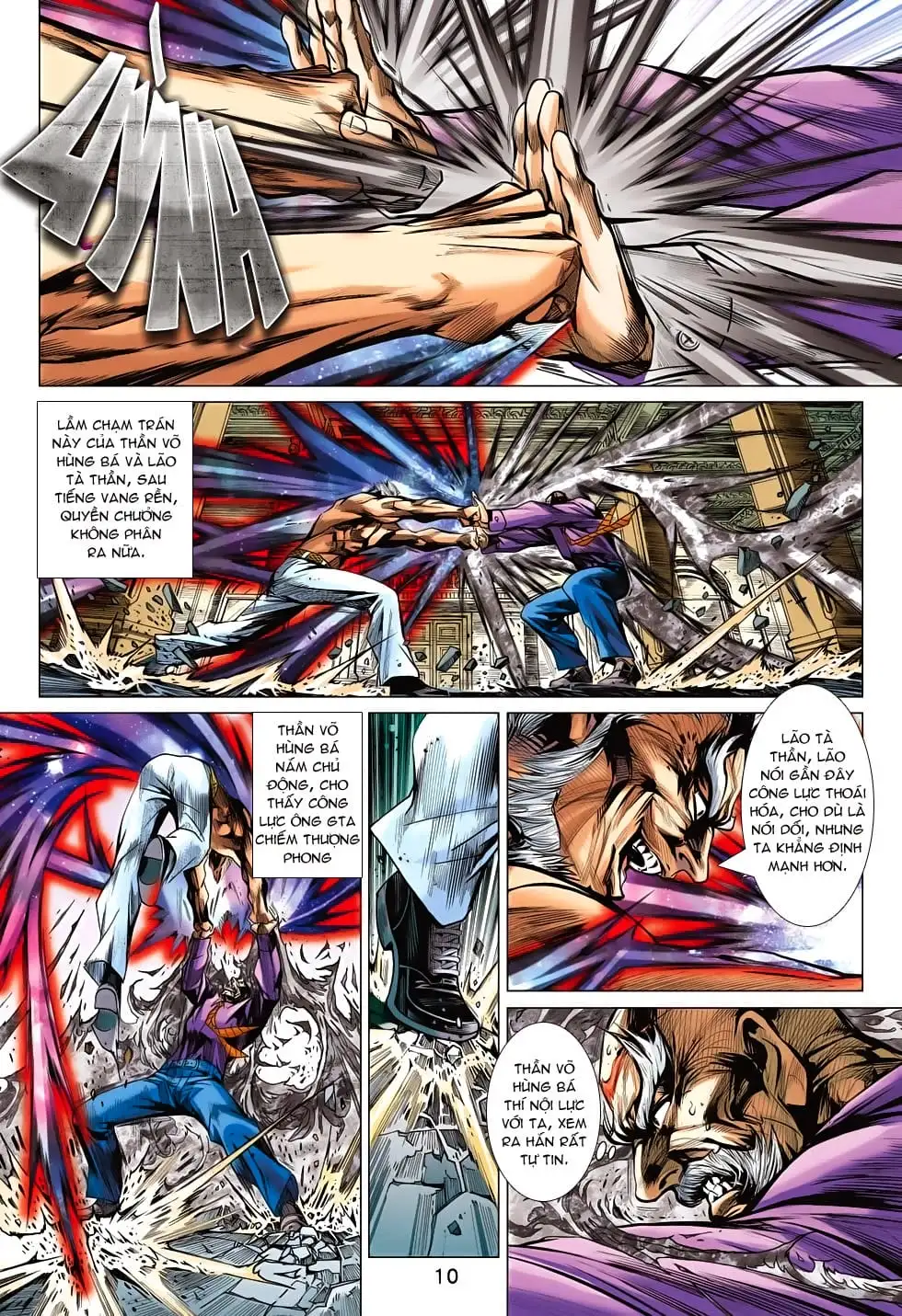 Truyện Tranh Tân Tác Long Hổ Môn trang 4