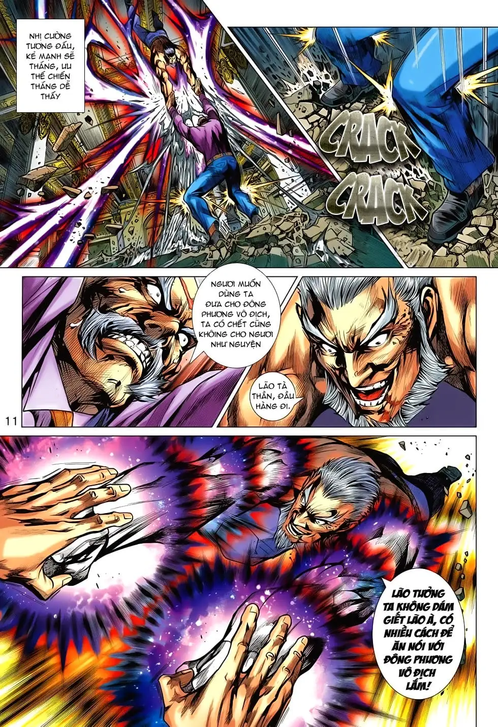 Truyện Tranh Tân Tác Long Hổ Môn trang 4