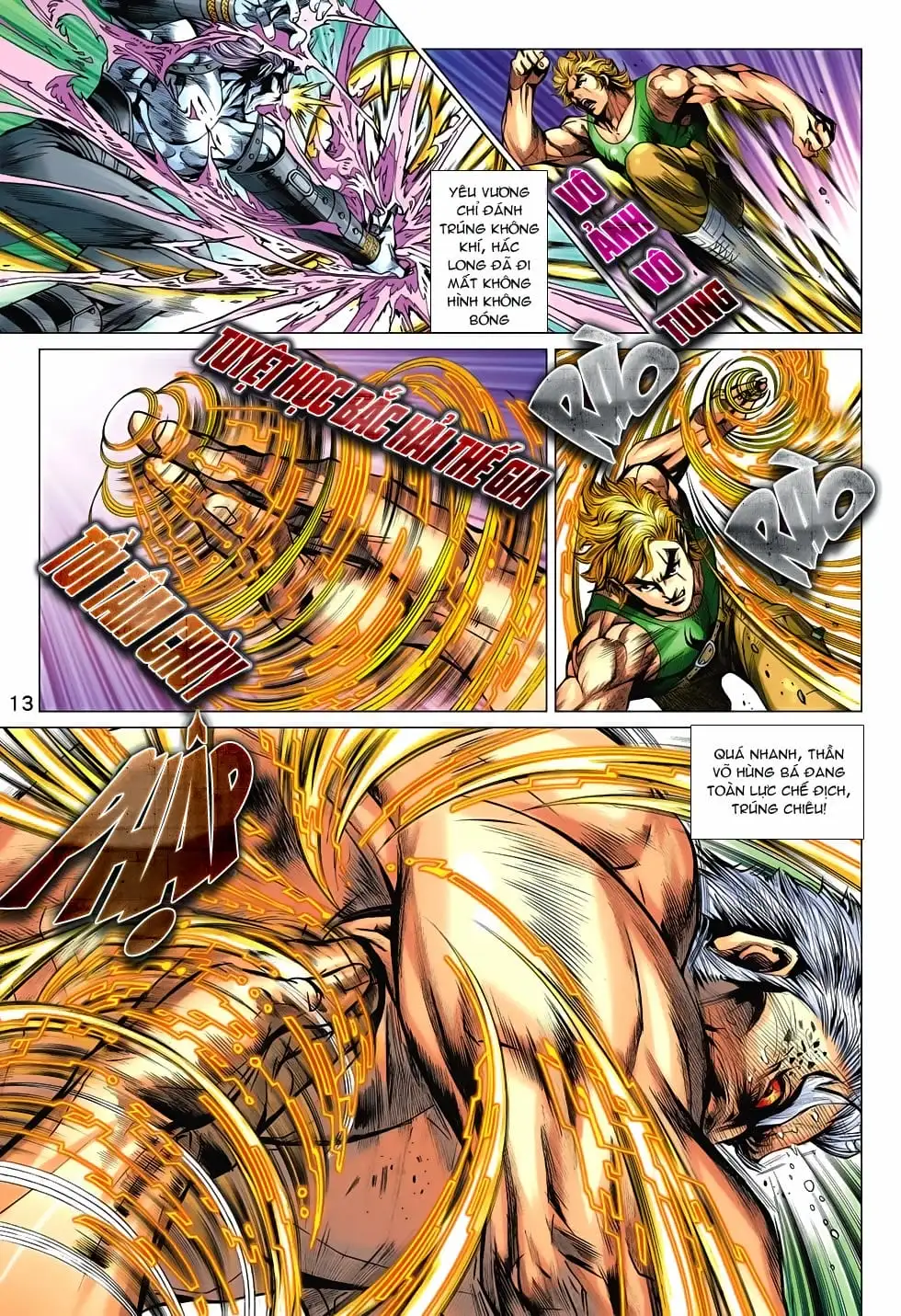 Truyện Tranh Tân Tác Long Hổ Môn trang 4