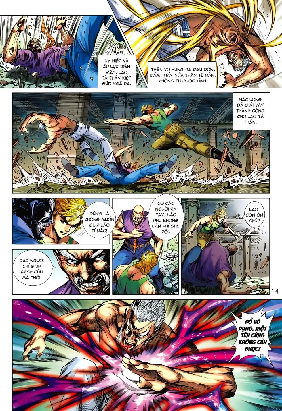 Truyện Tranh Tân Tác Long Hổ Môn trang 4