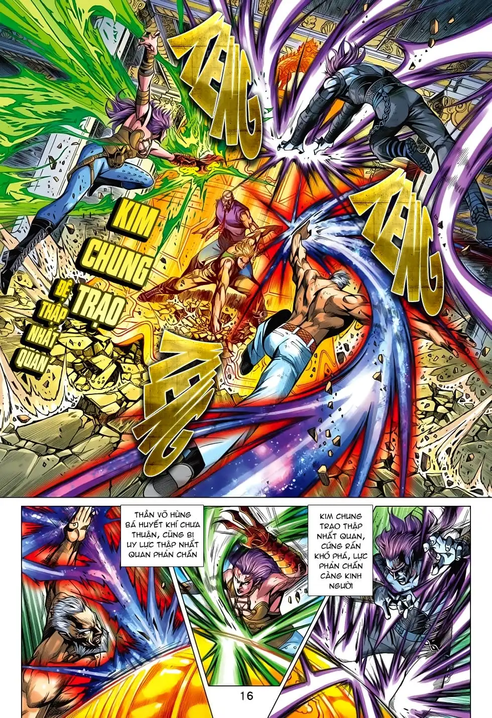 Truyện Tranh Tân Tác Long Hổ Môn trang 4