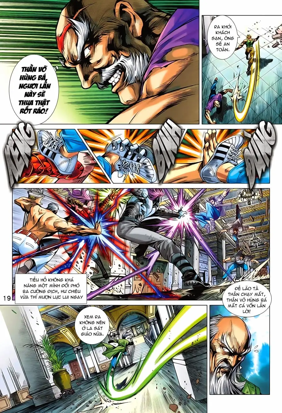 Truyện Tranh Tân Tác Long Hổ Môn trang 4