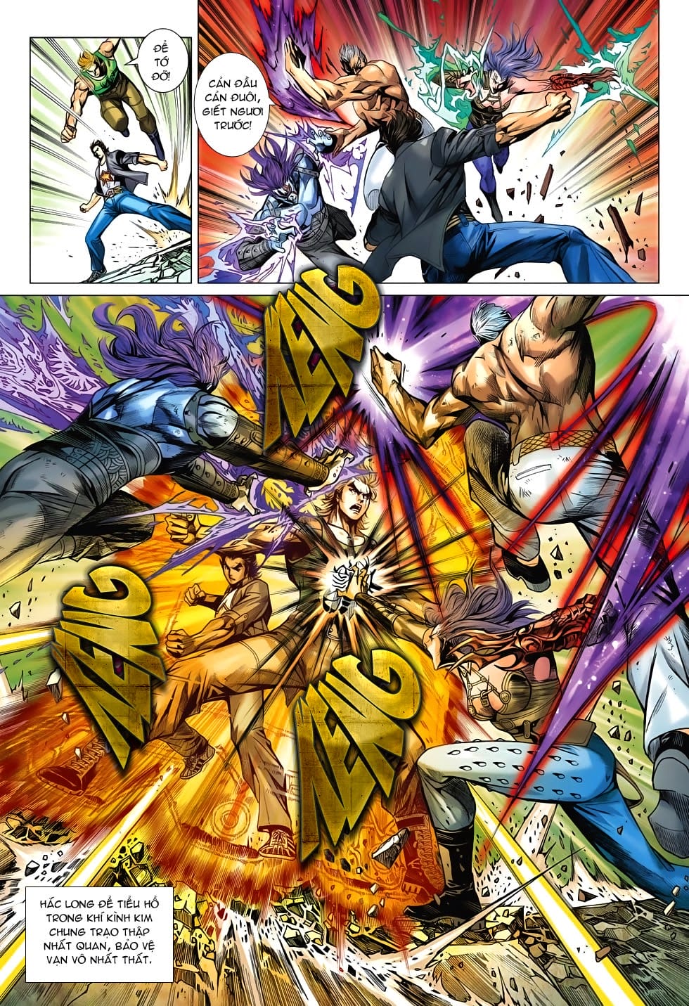 Truyện Tranh Tân Tác Long Hổ Môn trang 4