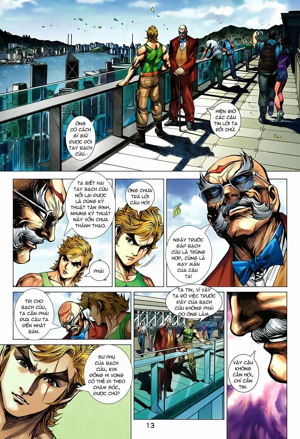 Truyện Tranh Tân Tác Long Hổ Môn trang 4