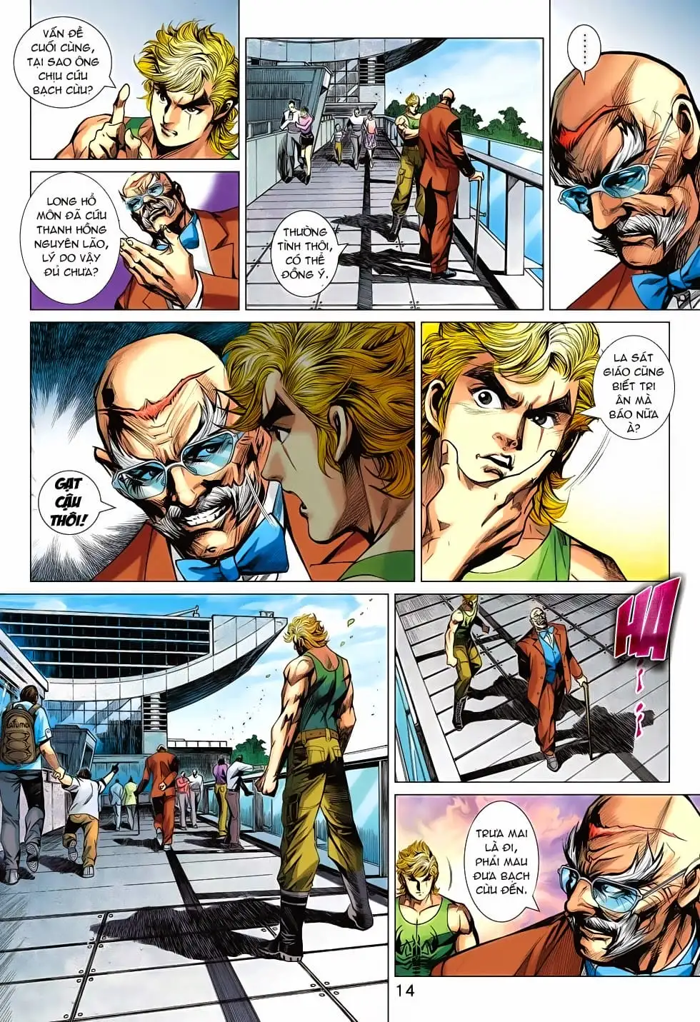 Truyện Tranh Tân Tác Long Hổ Môn trang 4