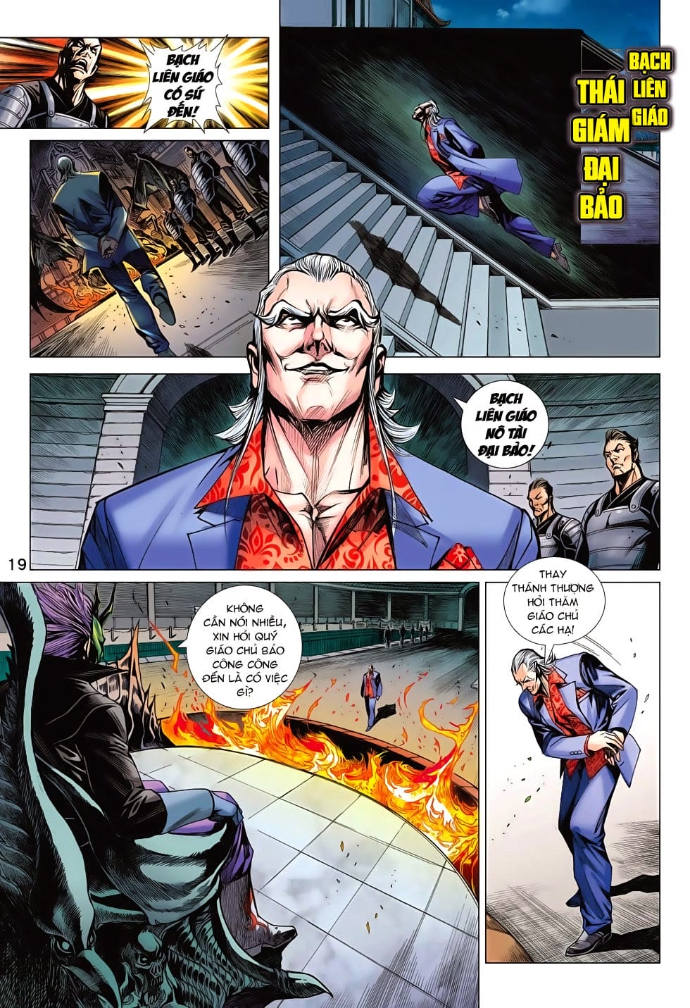 Truyện Tranh Tân Tác Long Hổ Môn trang 4