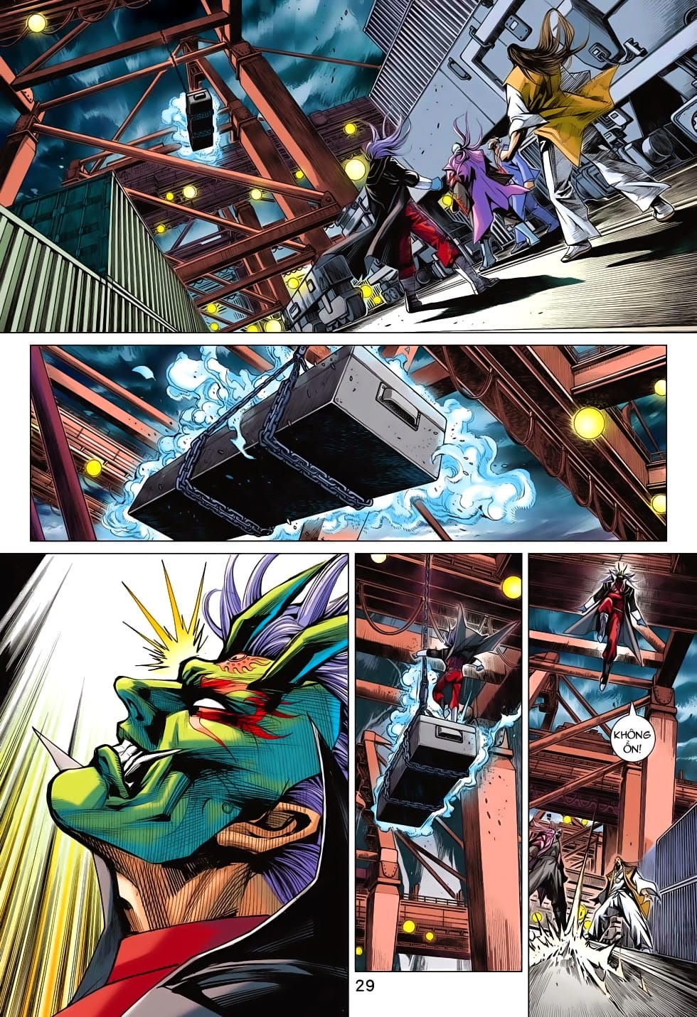 Truyện Tranh Tân Tác Long Hổ Môn trang 4