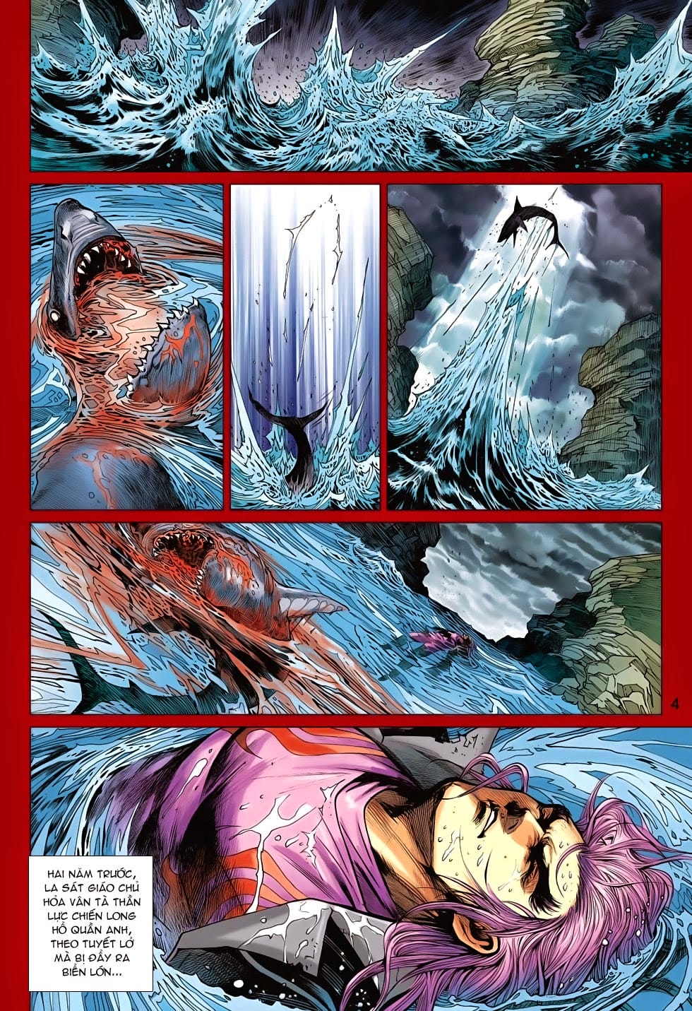 Truyện Tranh Tân Tác Long Hổ Môn trang 4