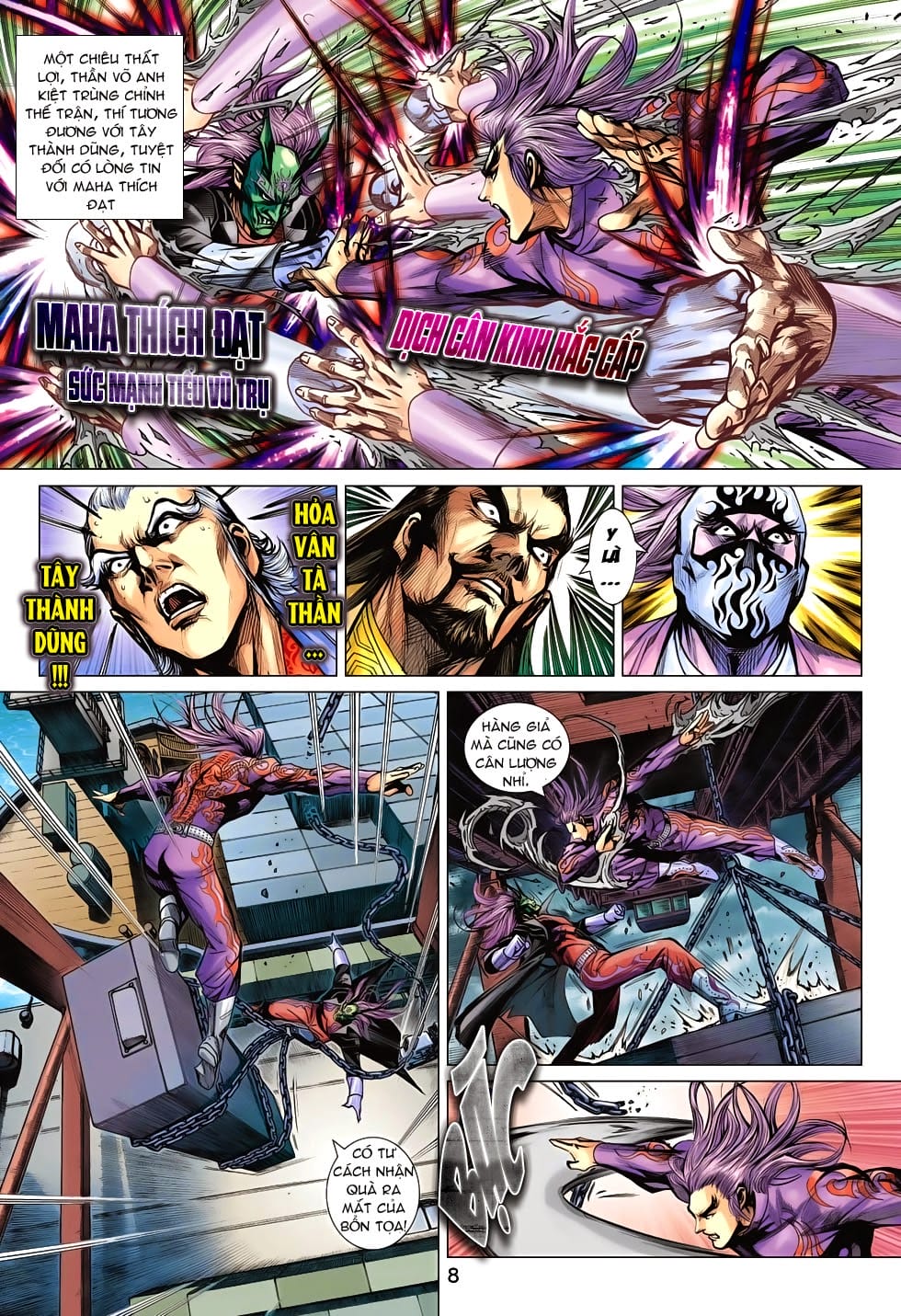 Truyện Tranh Tân Tác Long Hổ Môn trang 4