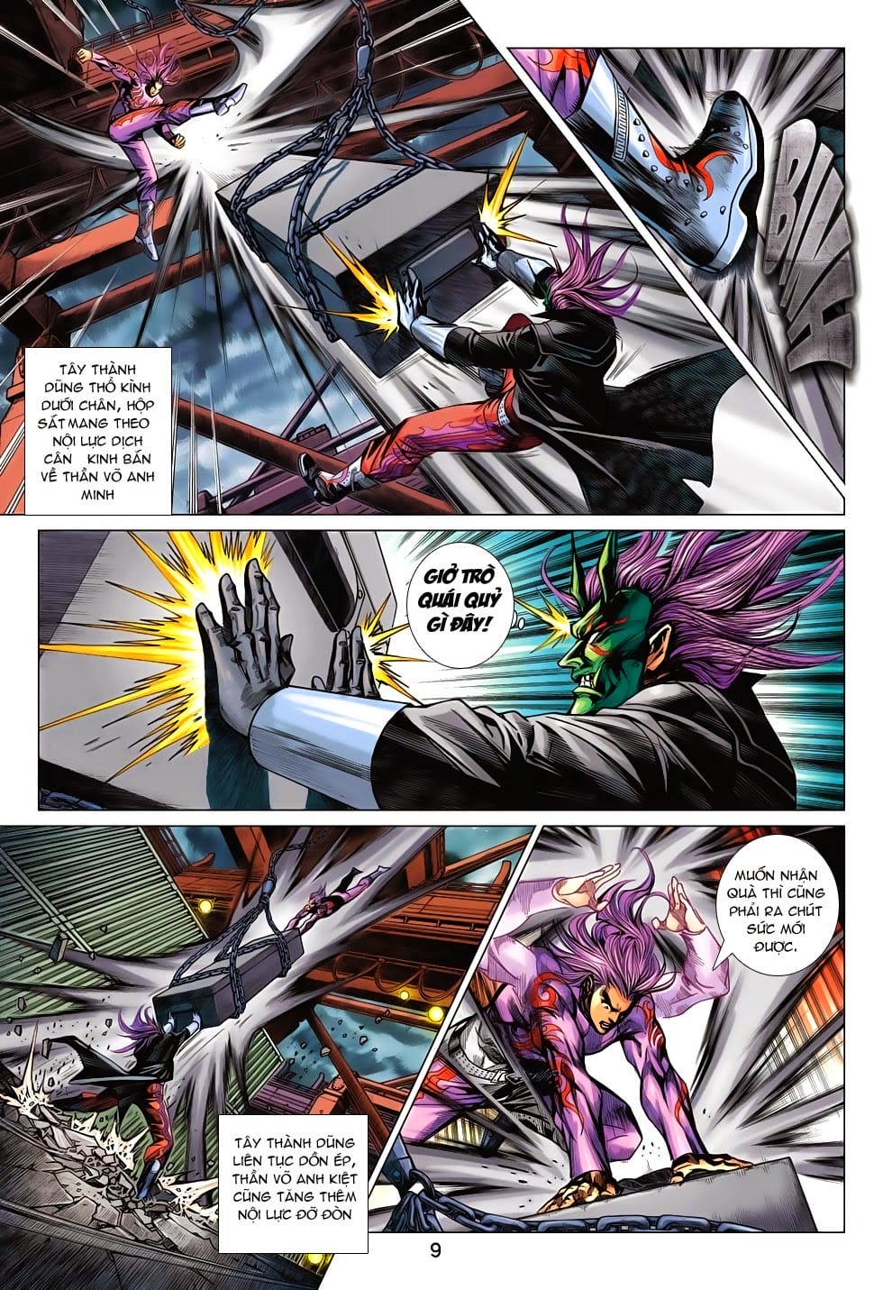 Truyện Tranh Tân Tác Long Hổ Môn trang 4