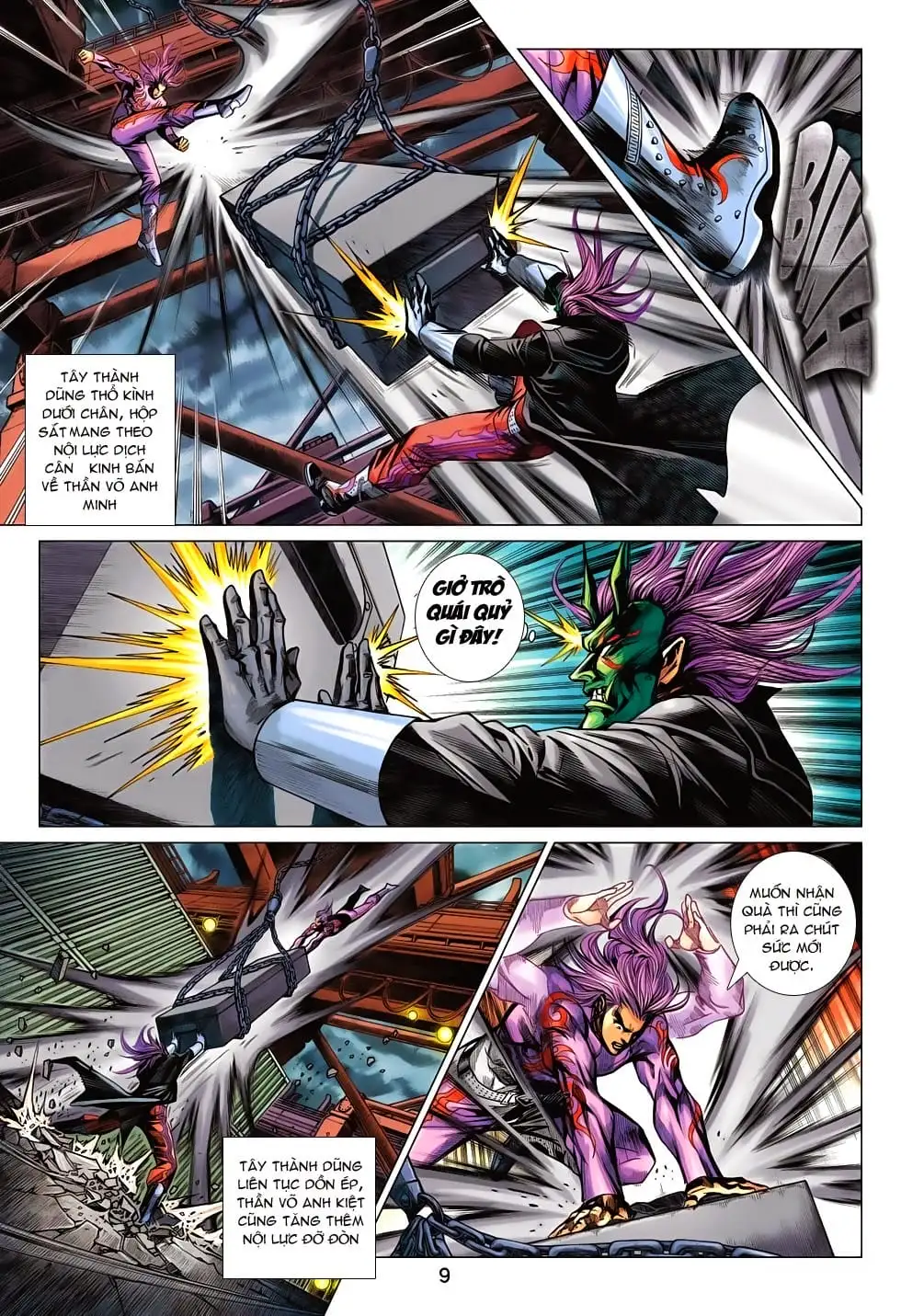 Truyện Tranh Tân Tác Long Hổ Môn trang 4