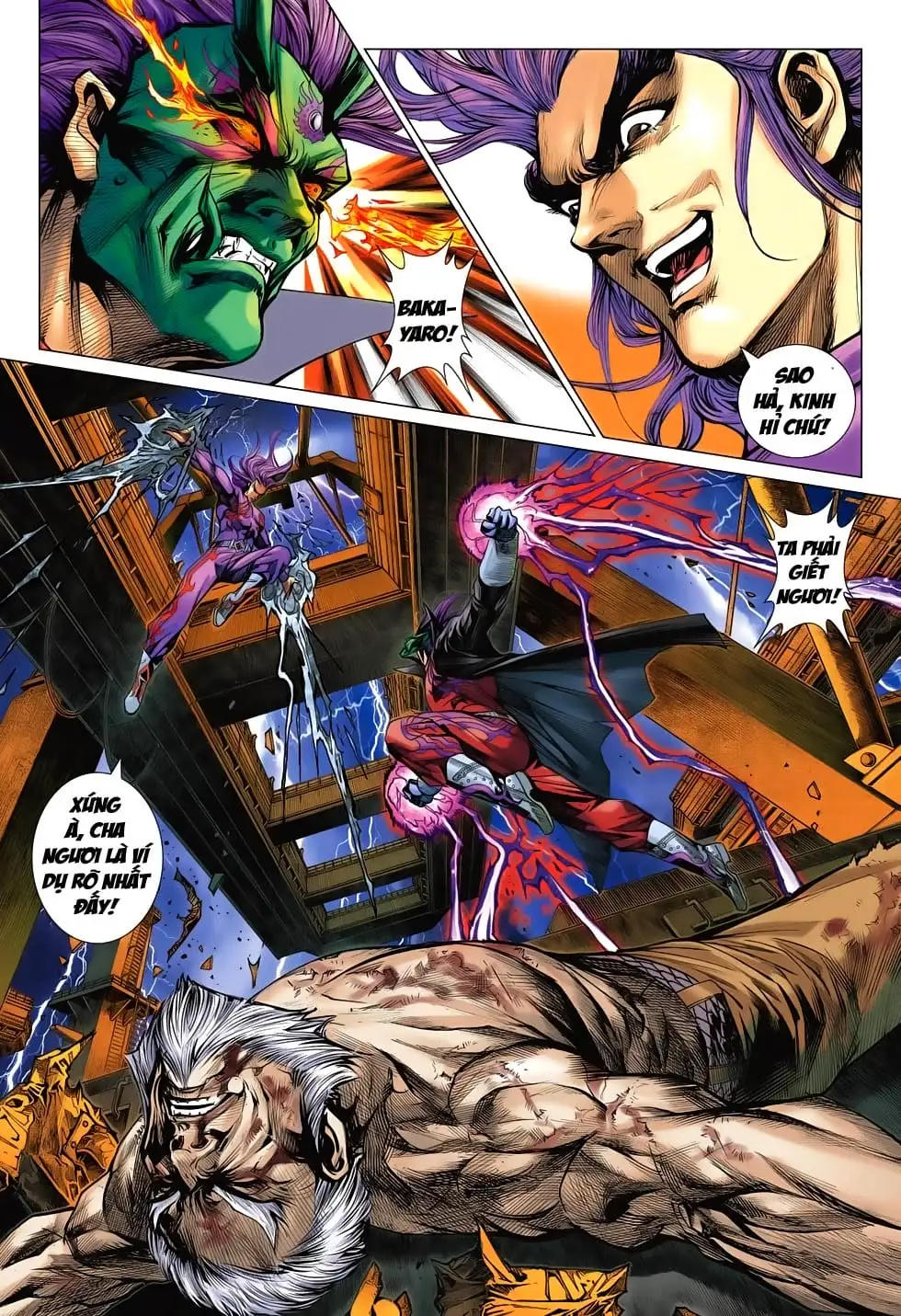 Truyện Tranh Tân Tác Long Hổ Môn trang 4