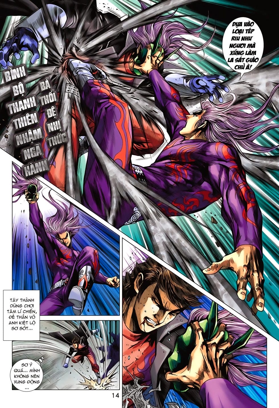 Truyện Tranh Tân Tác Long Hổ Môn trang 4