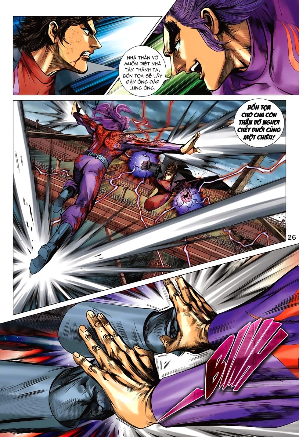 Truyện Tranh Tân Tác Long Hổ Môn trang 4