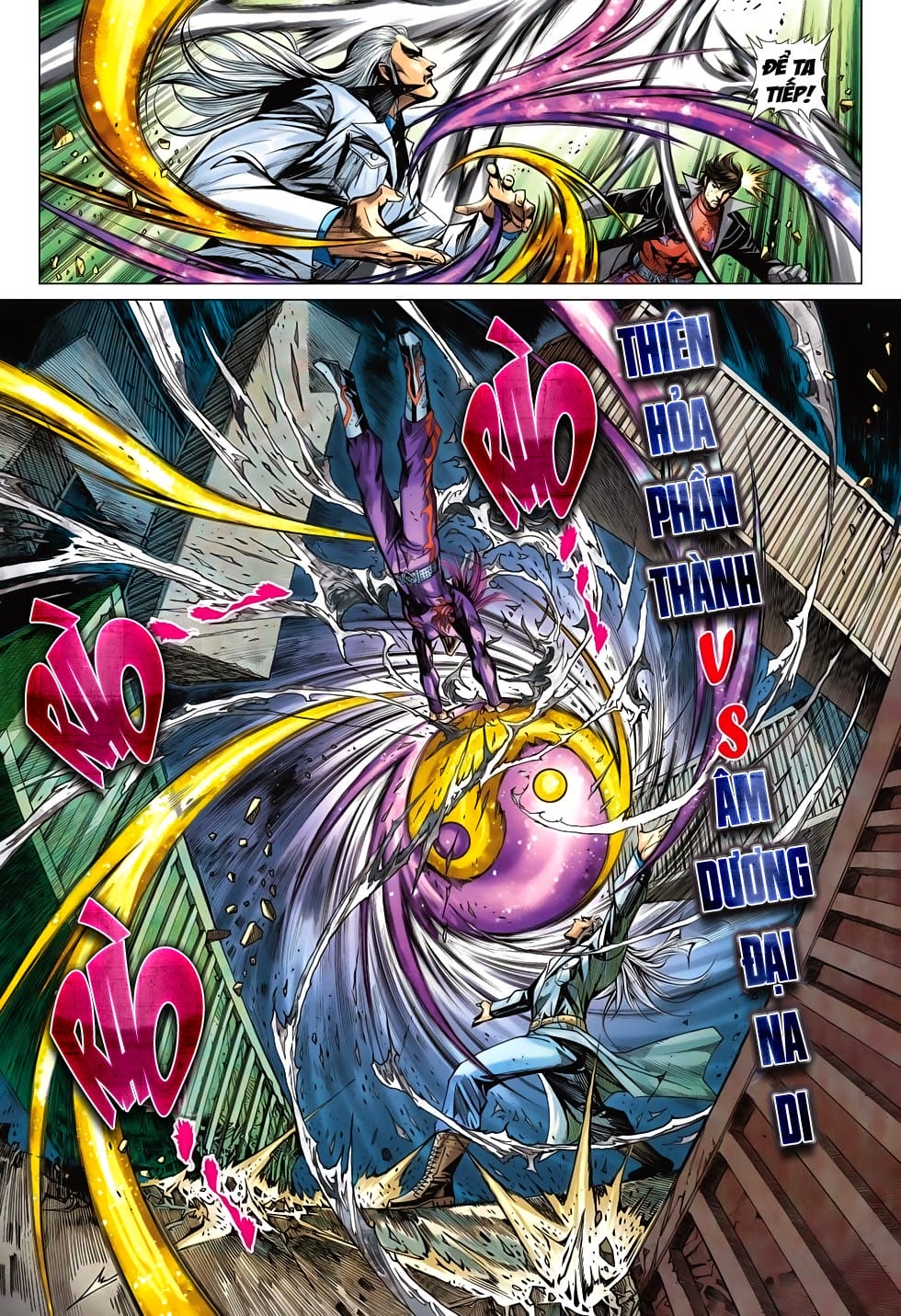 Truyện Tranh Tân Tác Long Hổ Môn trang 4