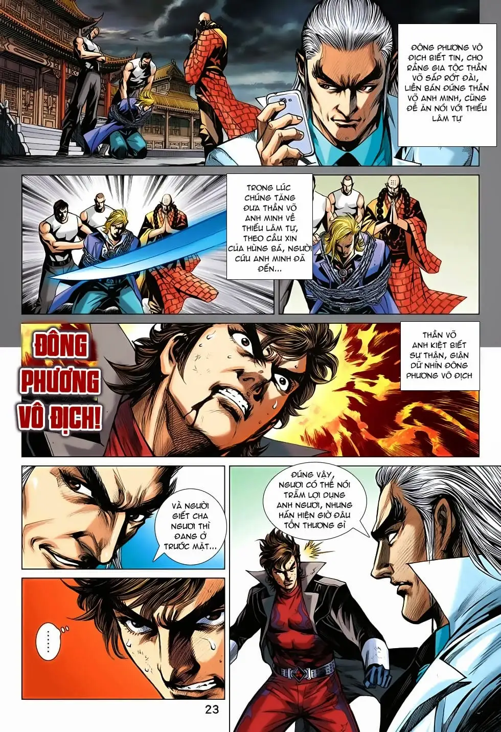 Truyện Tranh Tân Tác Long Hổ Môn trang 4