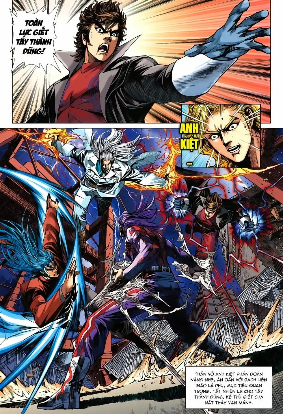 Truyện Tranh Tân Tác Long Hổ Môn trang 4