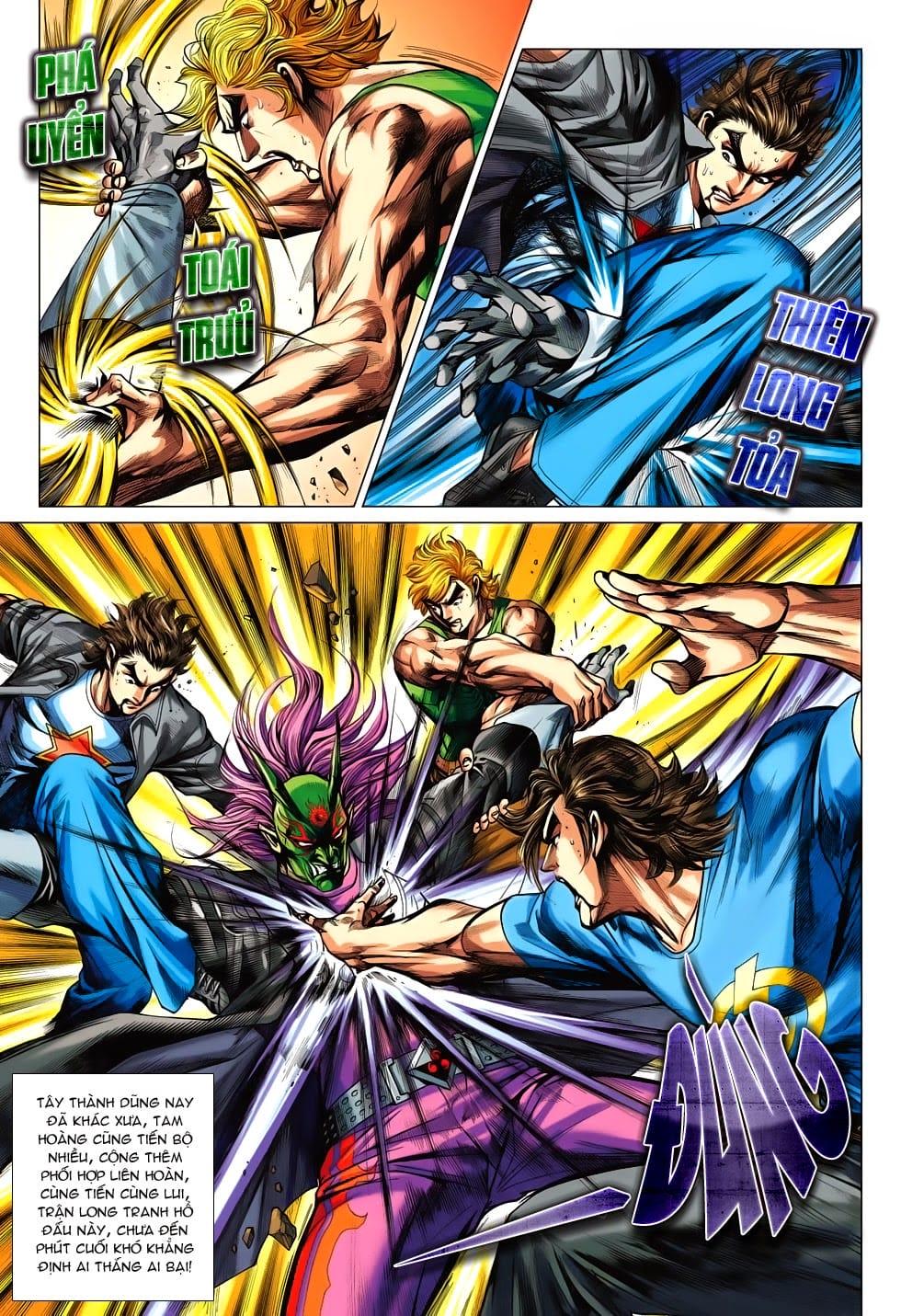 Truyện Tranh Tân Tác Long Hổ Môn trang 4