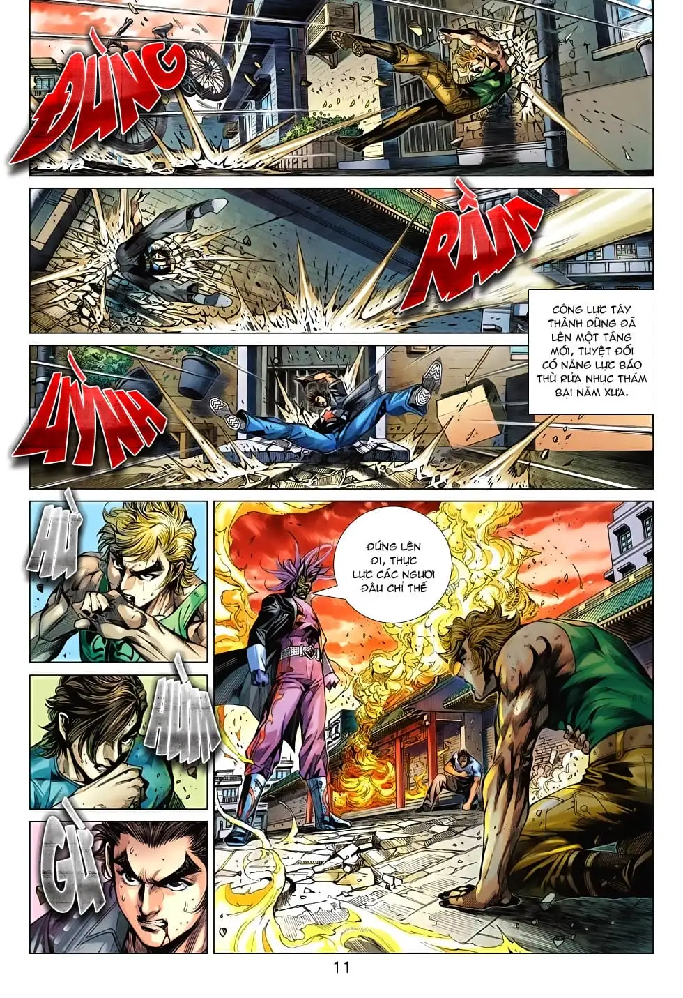 Truyện Tranh Tân Tác Long Hổ Môn trang 4