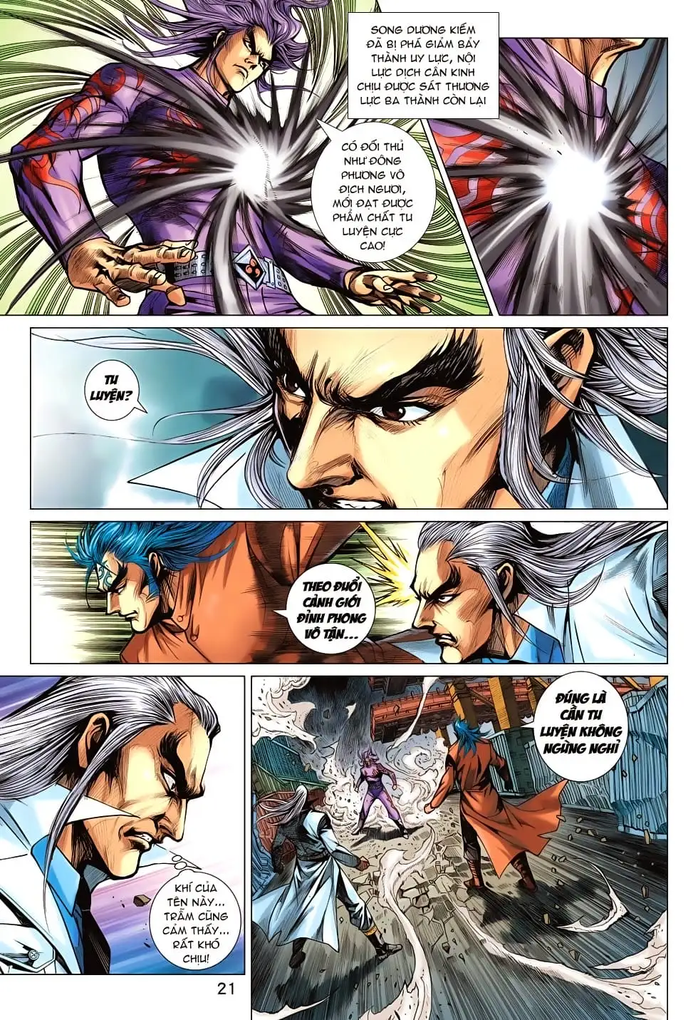 Truyện Tranh Tân Tác Long Hổ Môn trang 4