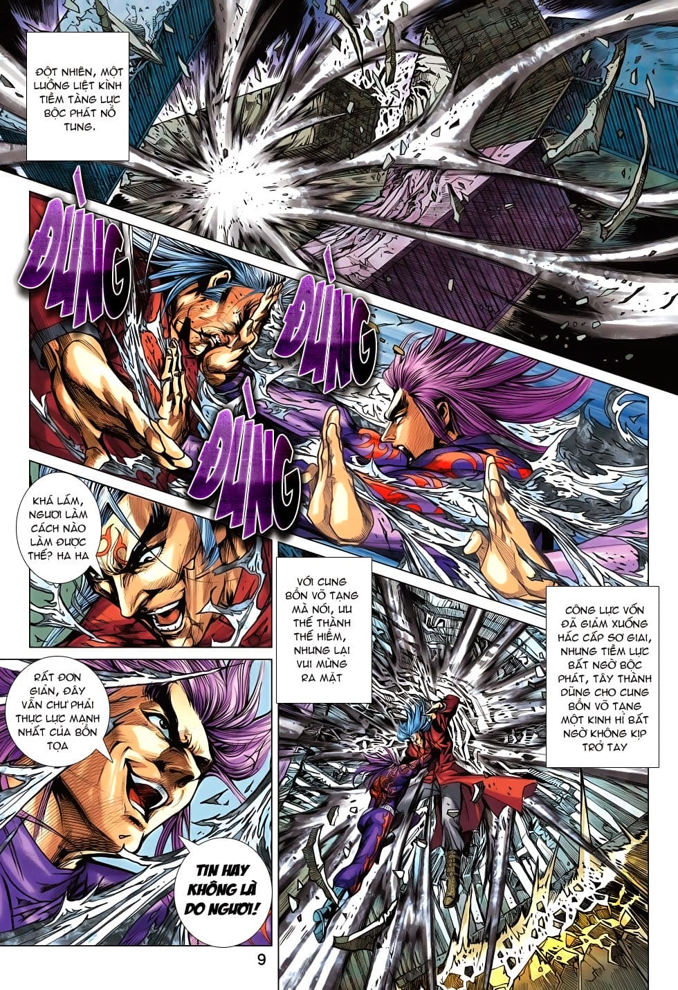 Truyện Tranh Tân Tác Long Hổ Môn trang 4