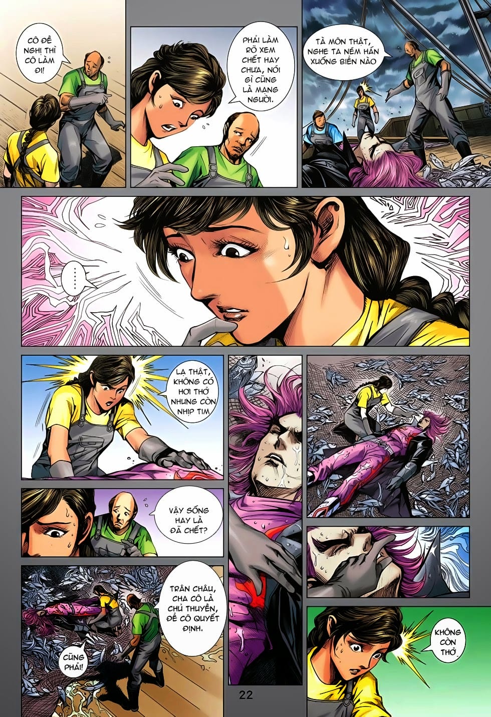 Truyện Tranh Tân Tác Long Hổ Môn trang 4