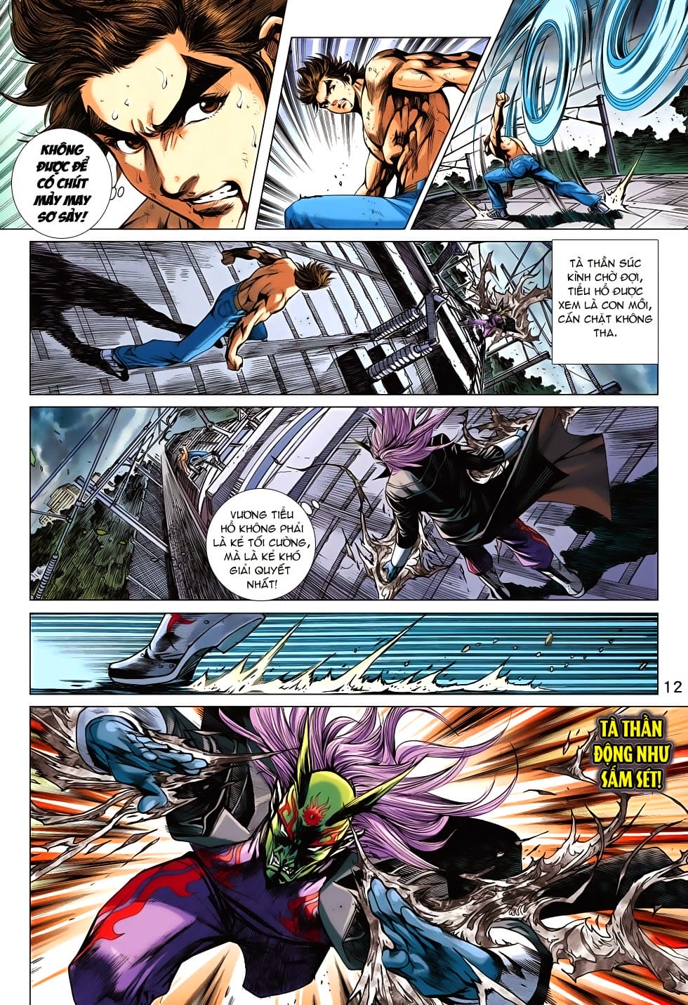 Truyện Tranh Tân Tác Long Hổ Môn trang 4