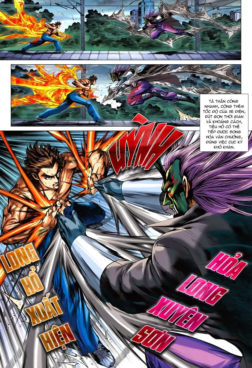 Truyện Tranh Tân Tác Long Hổ Môn trang 4