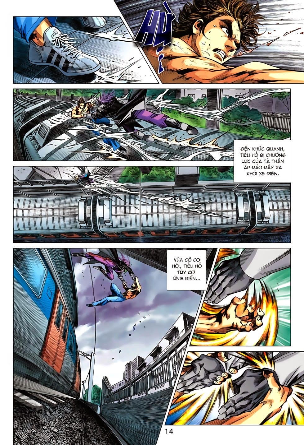 Truyện Tranh Tân Tác Long Hổ Môn trang 4