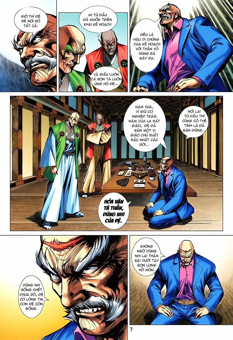 Truyện Tranh Tân Tác Long Hổ Môn trang 4