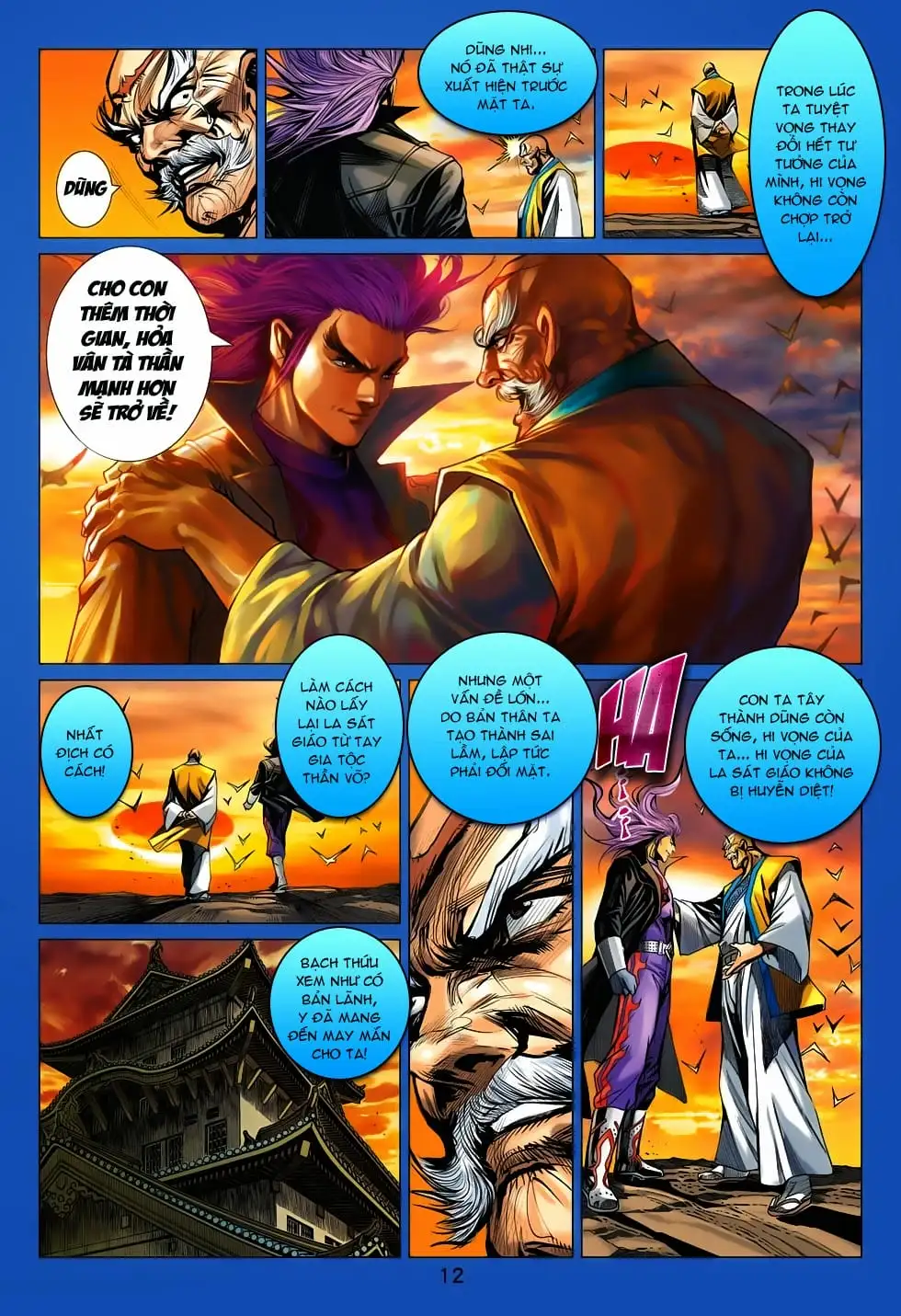 Truyện Tranh Tân Tác Long Hổ Môn trang 4